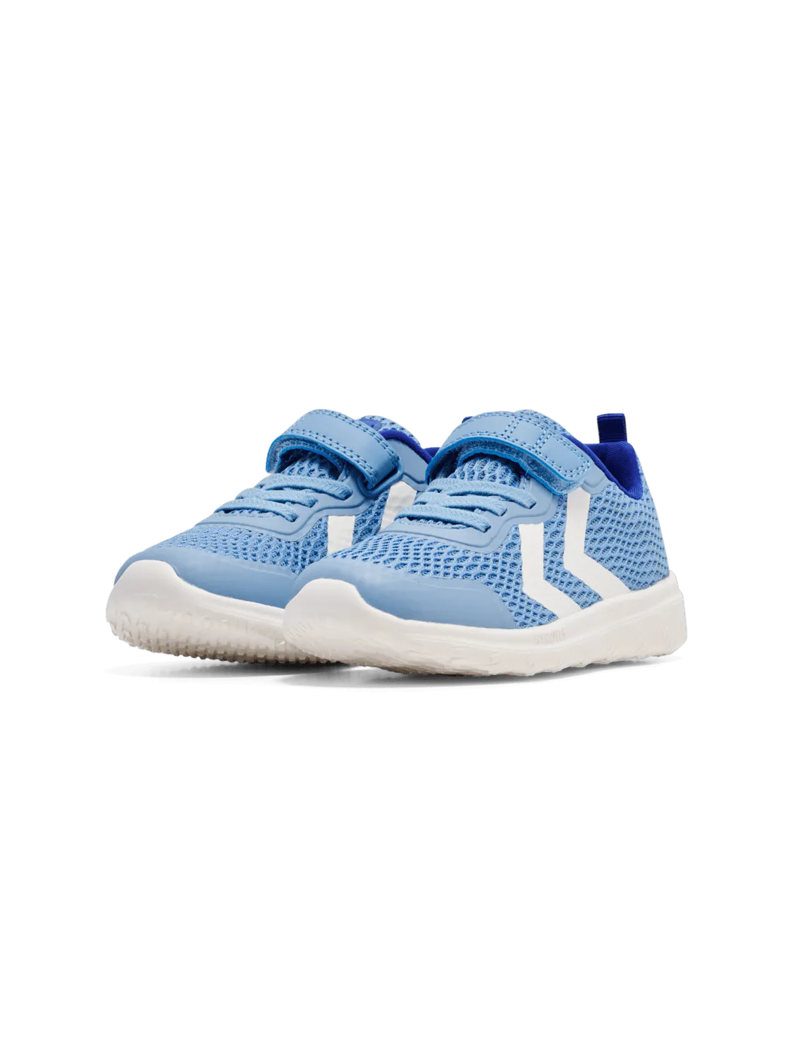 hummel: Actus Recycled Velcro Trainers - Lichen Blue