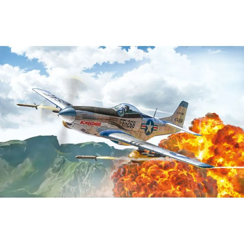 ITALERI F-51D KOREAN WAR 1:72 Scale Model Kit AUST.DECALS