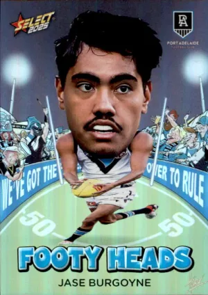 Jase Burgoyne, FH73, Footy Heads, 2025 Select AFL Footy Stars