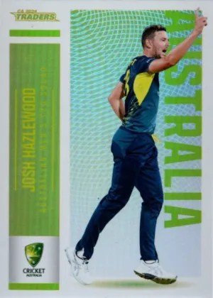 Josh Hazlewood, Gold Parallel, 2024-25 TLA CA Cricket Traders