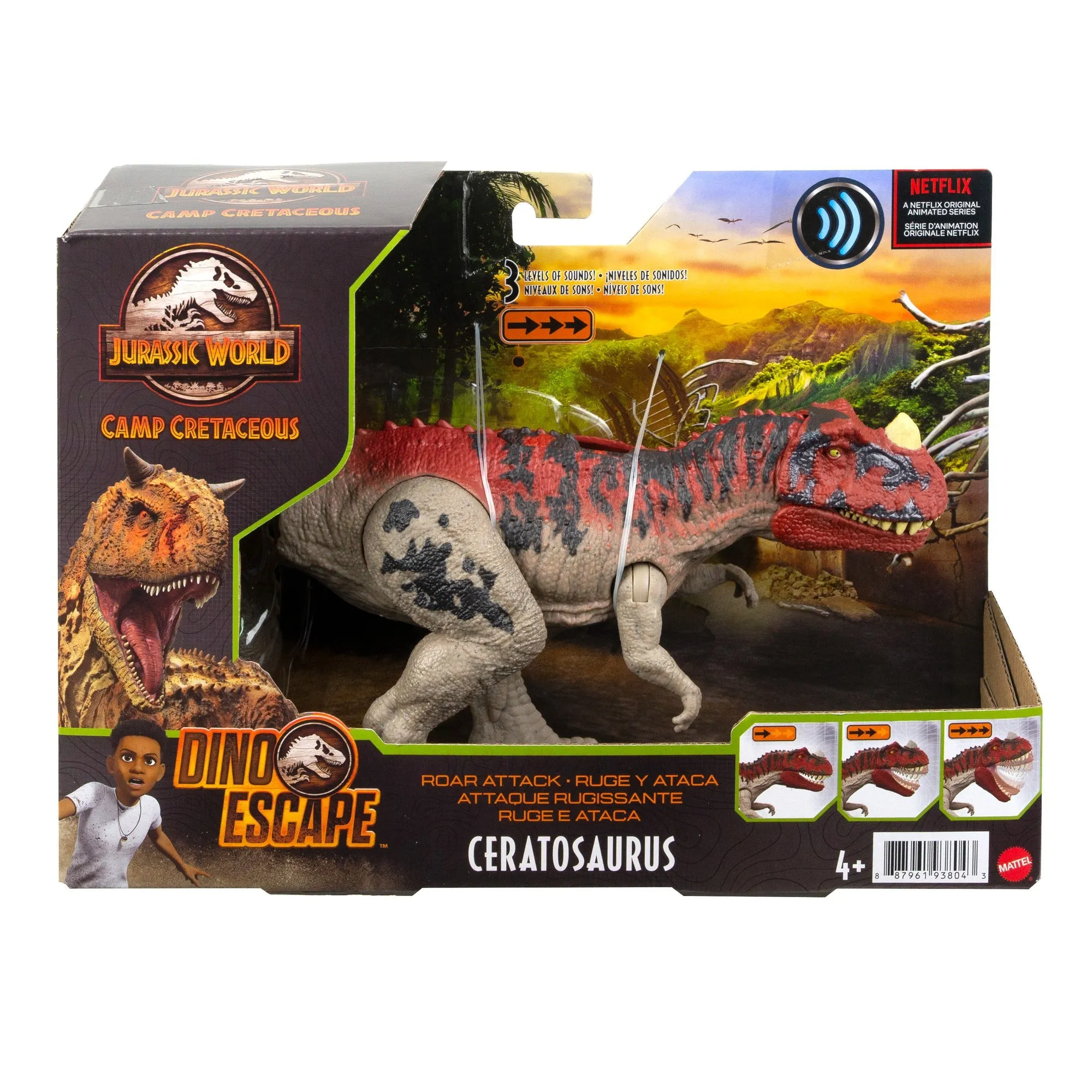 Jurassic World Roar Attack Ceratosaurus