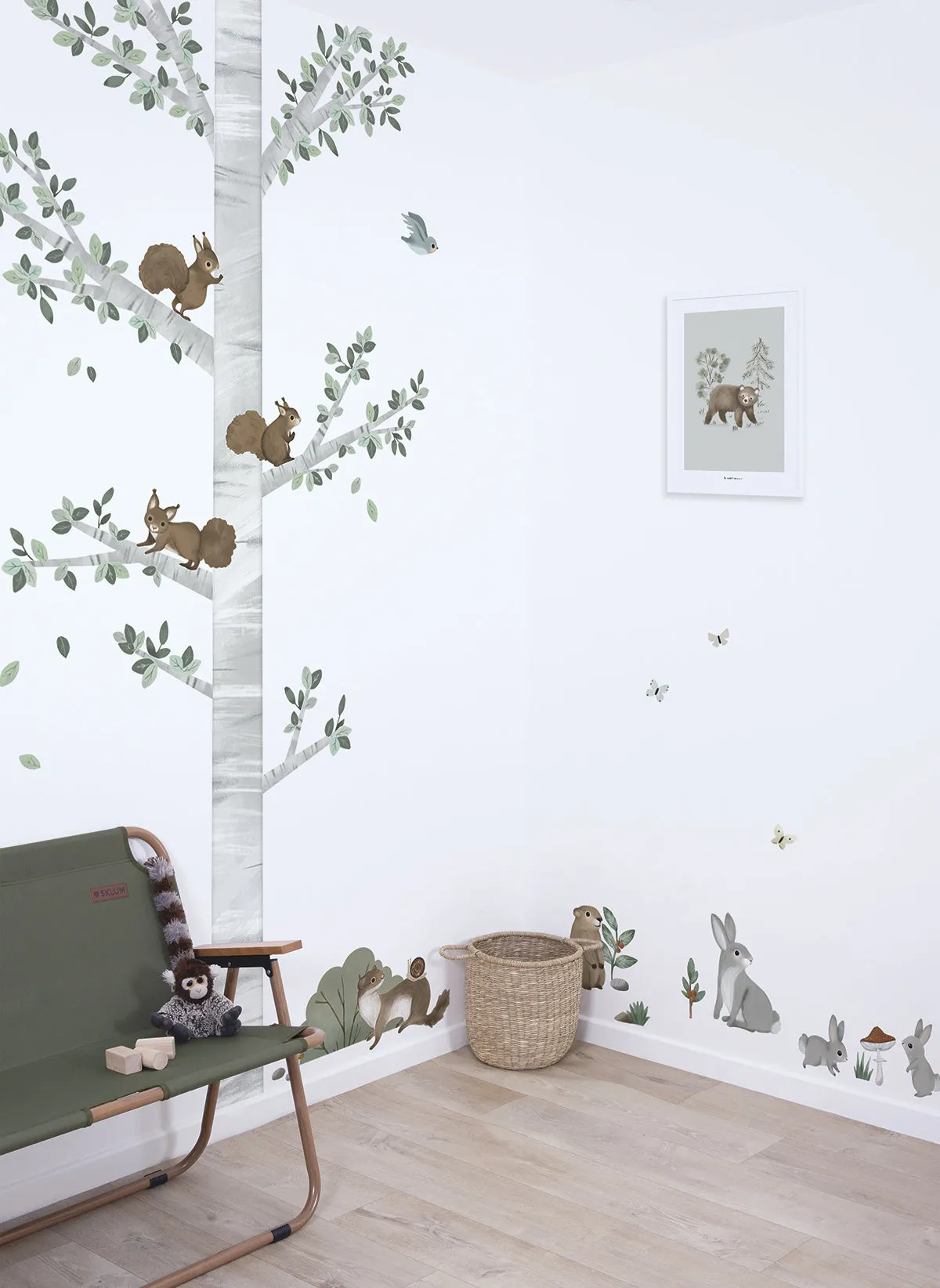 Kharu | Wall Decals - Mountain Animals in TUBE