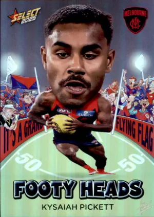 Kysaiah Pickett, FH66, Footy Heads, 2025 Select AFL Footy Stars