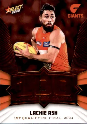 Lachie Ash, MG49, Milestone, 2025 Select AFL Footy Stars