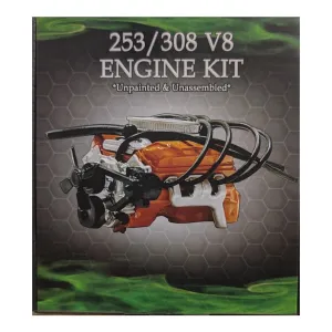 LC/LJ 253/308 V8 Engine, 1:24 Scale Plastic Model Kit