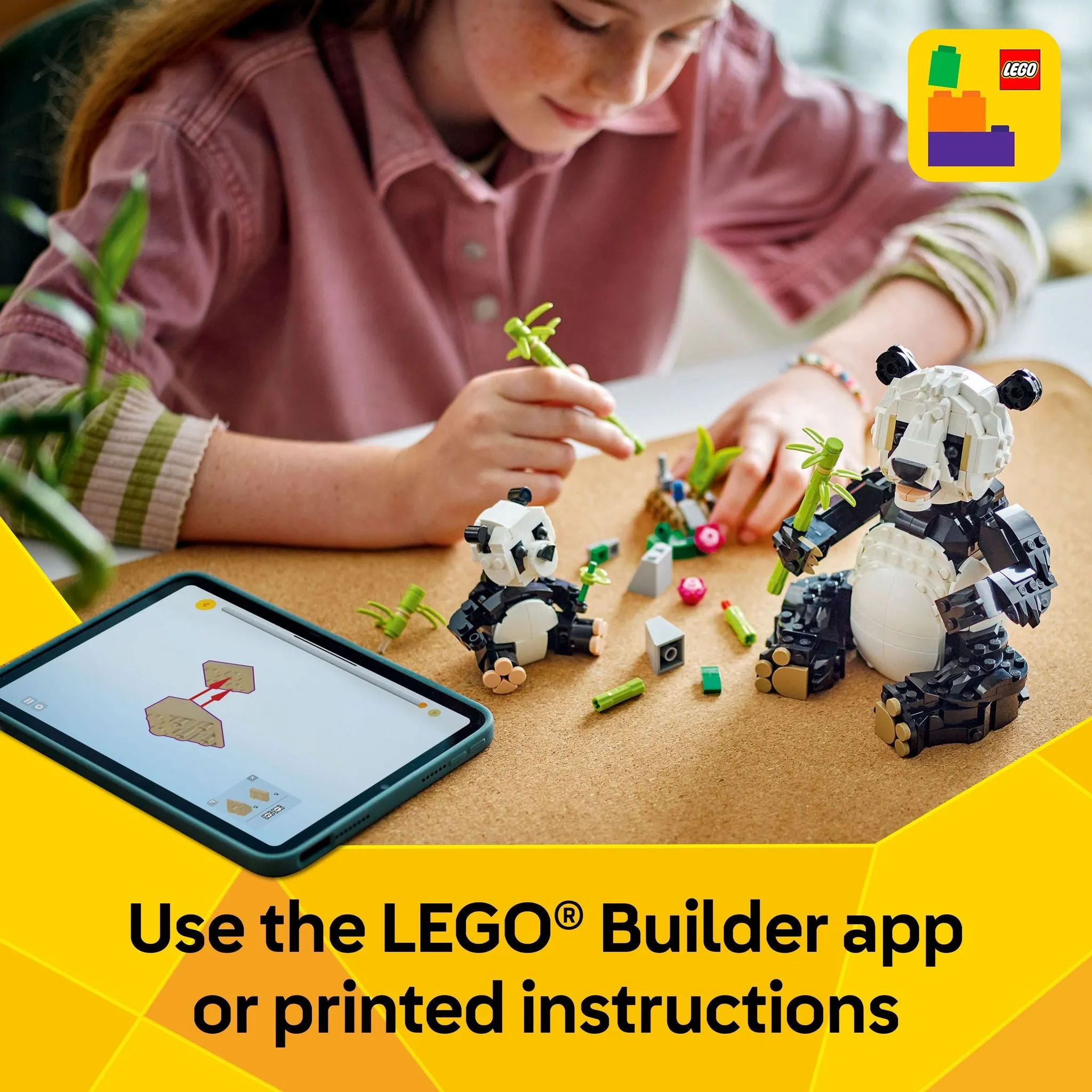 LEGO 31165 Creator Wild Animals: Panda Family