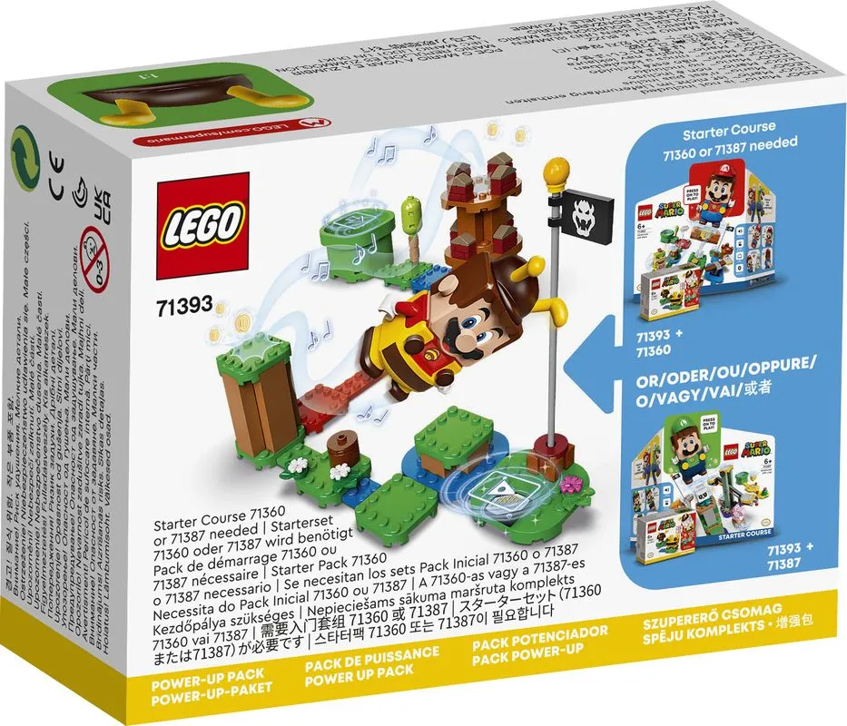 LEGO 71393 Super Mario Bee Mario Power-Up Pack