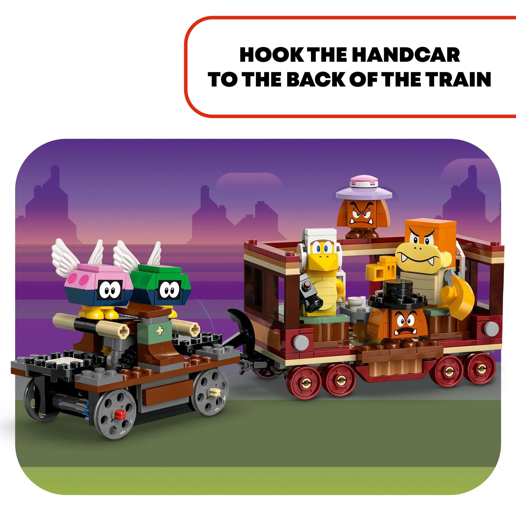LEGO 71437 Super Mario The Bowser Express Train