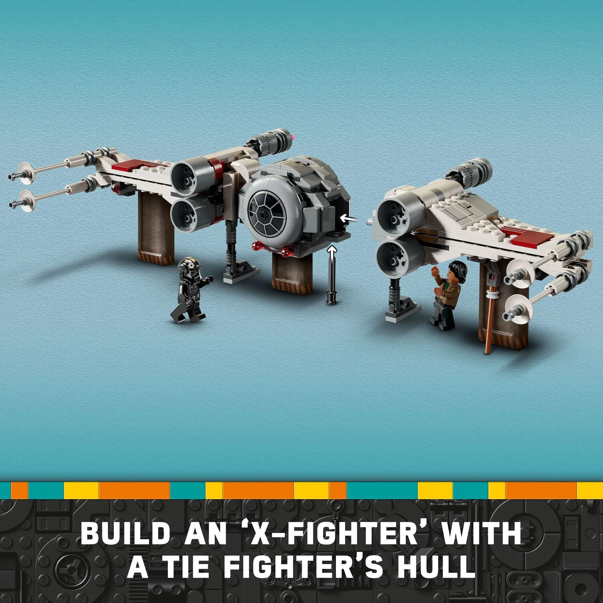 LEGO 75393 Star Wars Tie Fighter & X-Wing Mash-Up