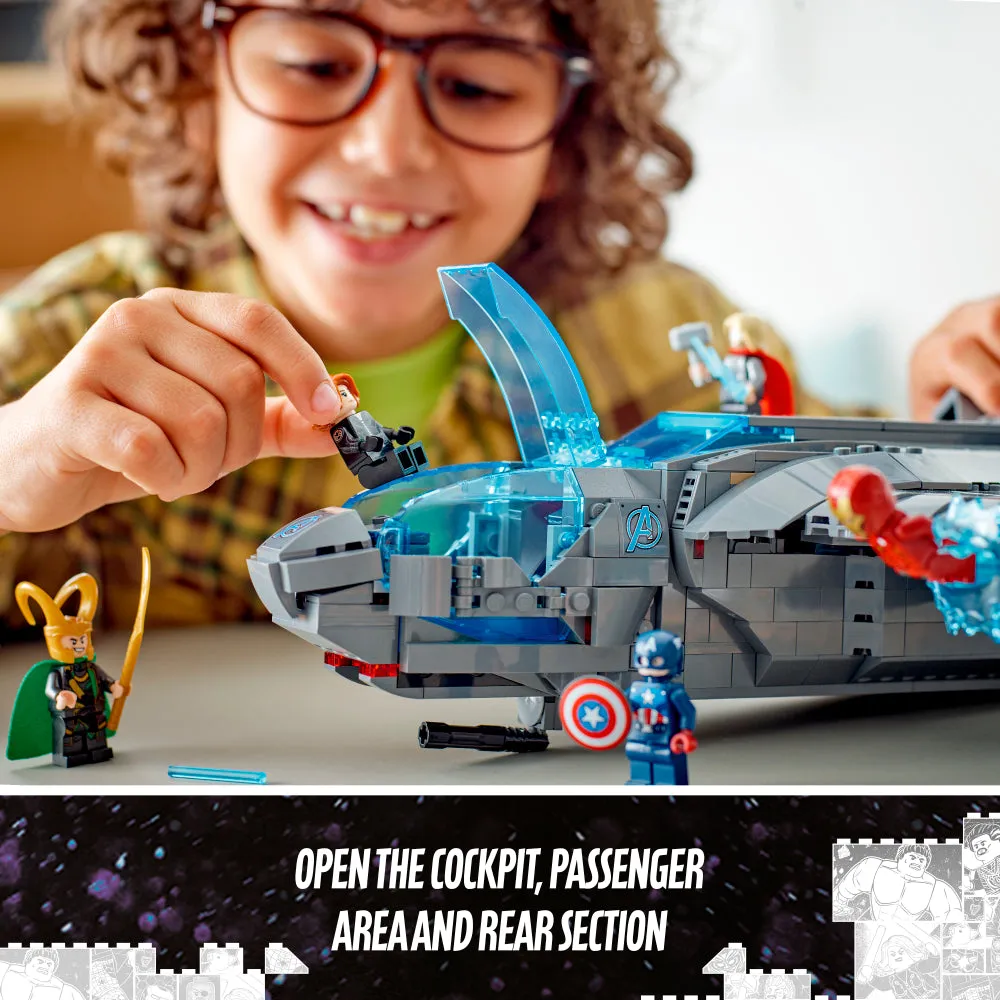 LEGO 76248 Super Heroes Marvel Avengers The Avengers Quinjet