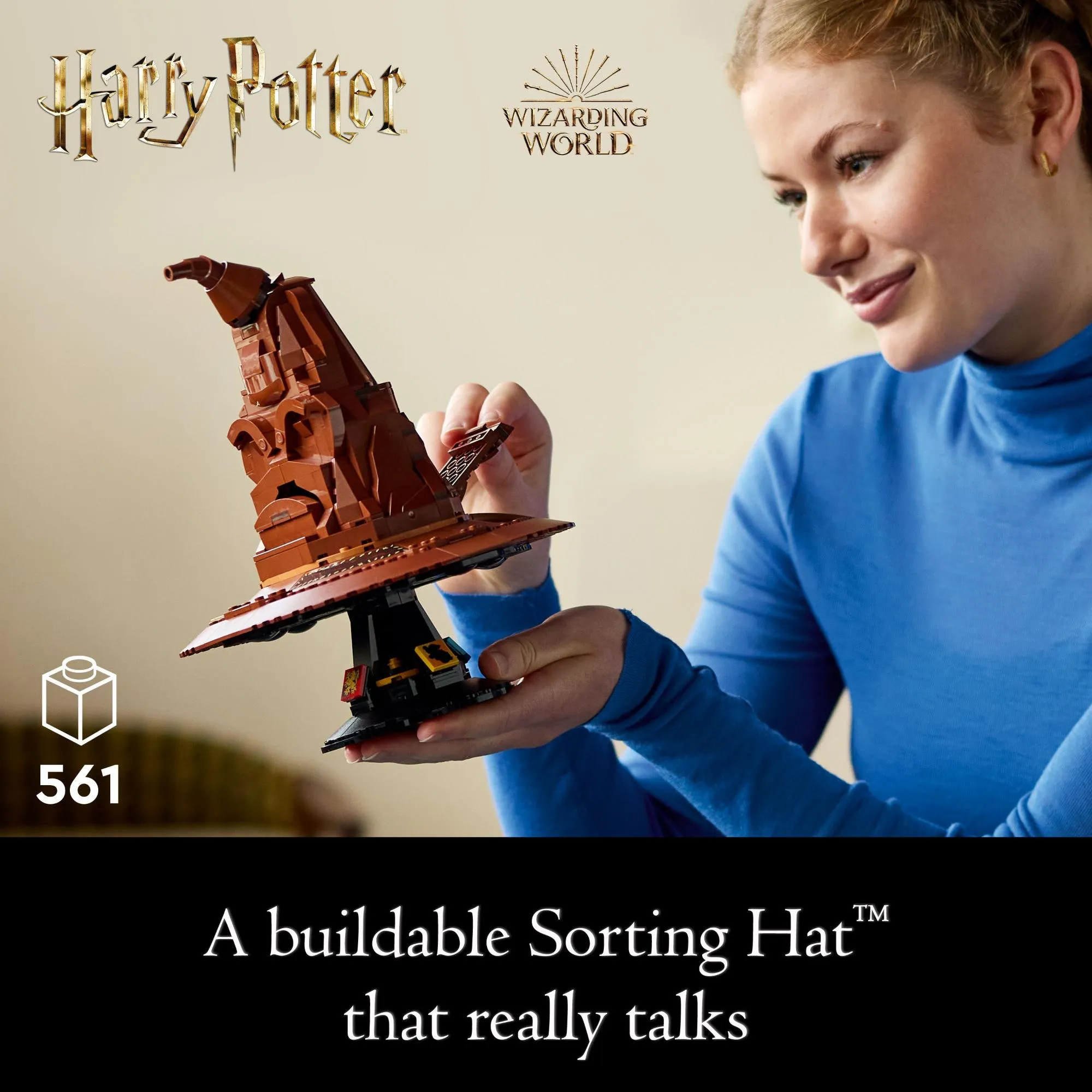 LEGO 76429 Harry Potter Talking Sorting Hat