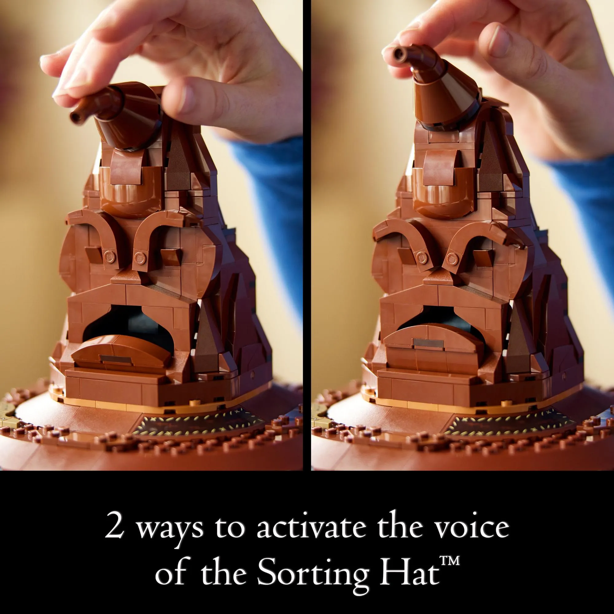 LEGO 76429 Harry Potter Talking Sorting Hat