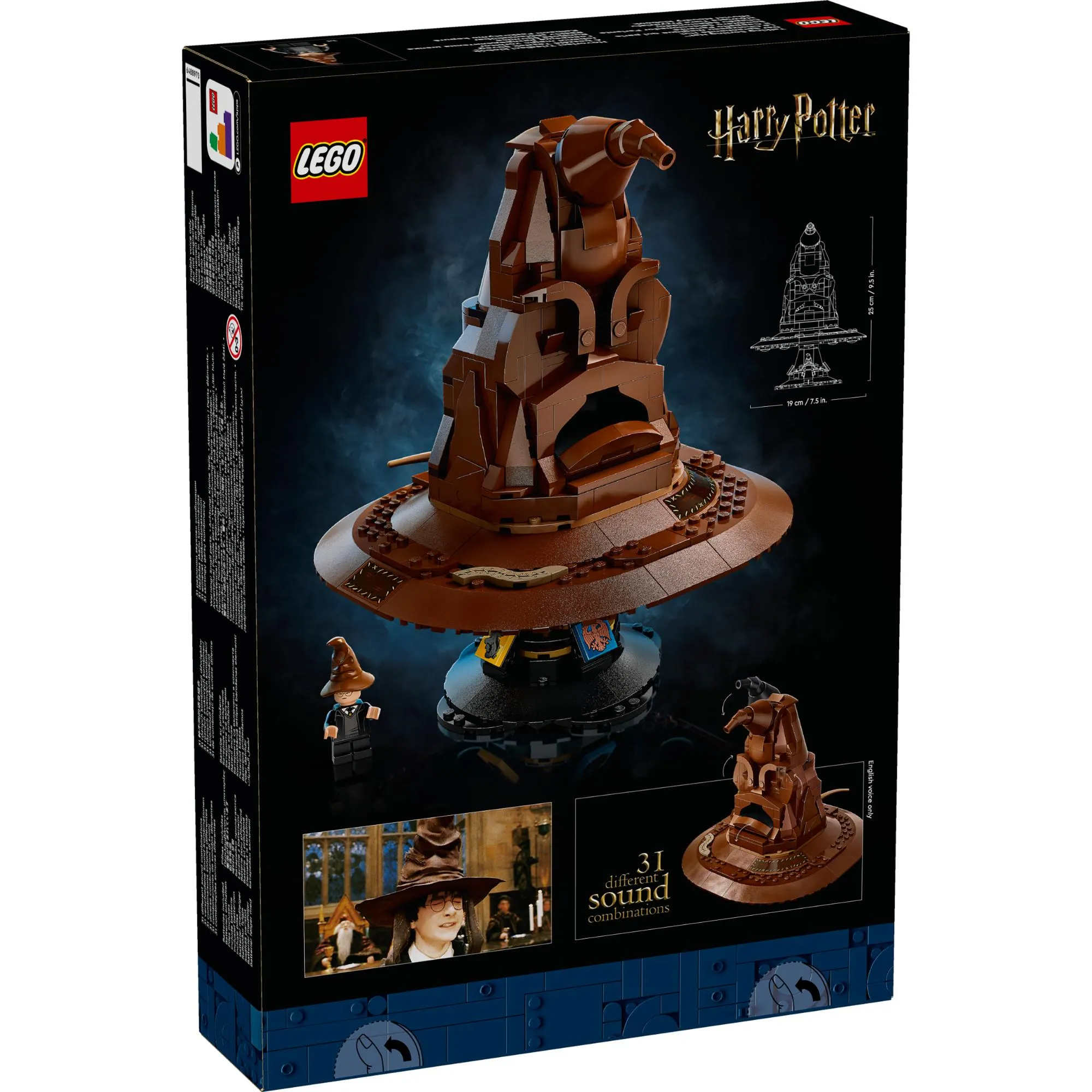 LEGO 76429 Harry Potter Talking Sorting Hat