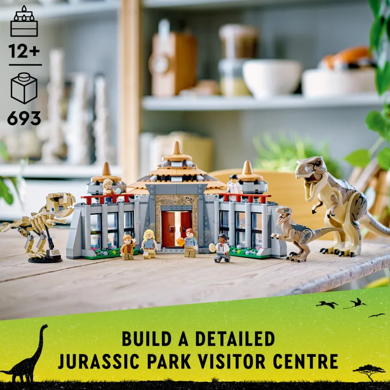 LEGO 76961 Jurassic World Visitor Center: T. Rex & Raptor Attack