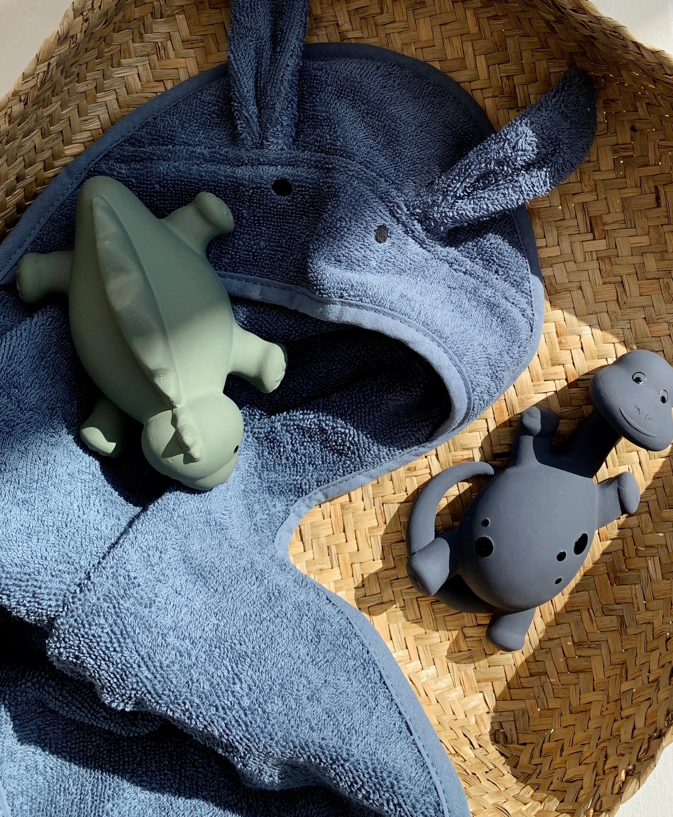 Liewood Algi Bath Toys 2 Pack - Blue Dino Mix