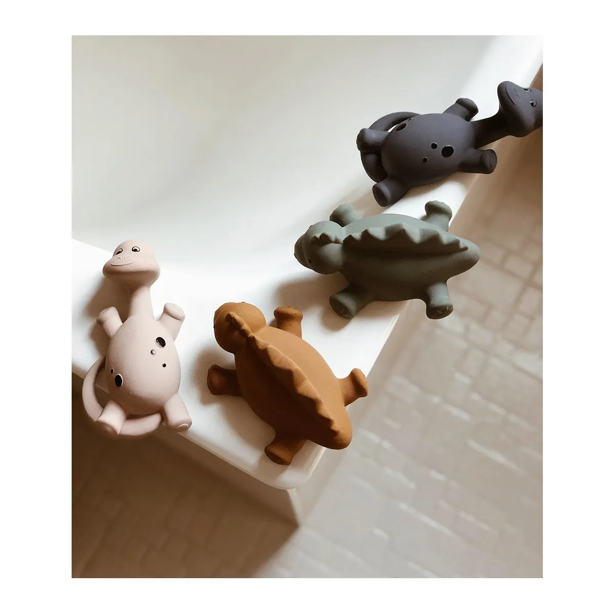 Liewood Algi Bath Toys 2 Pack - Blue Dino Mix
