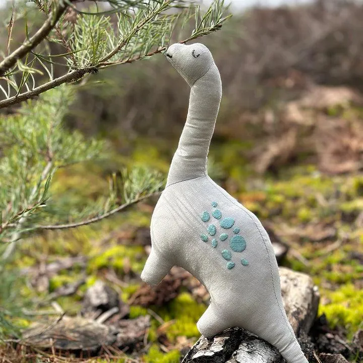 Linen Dinosaur Bronty