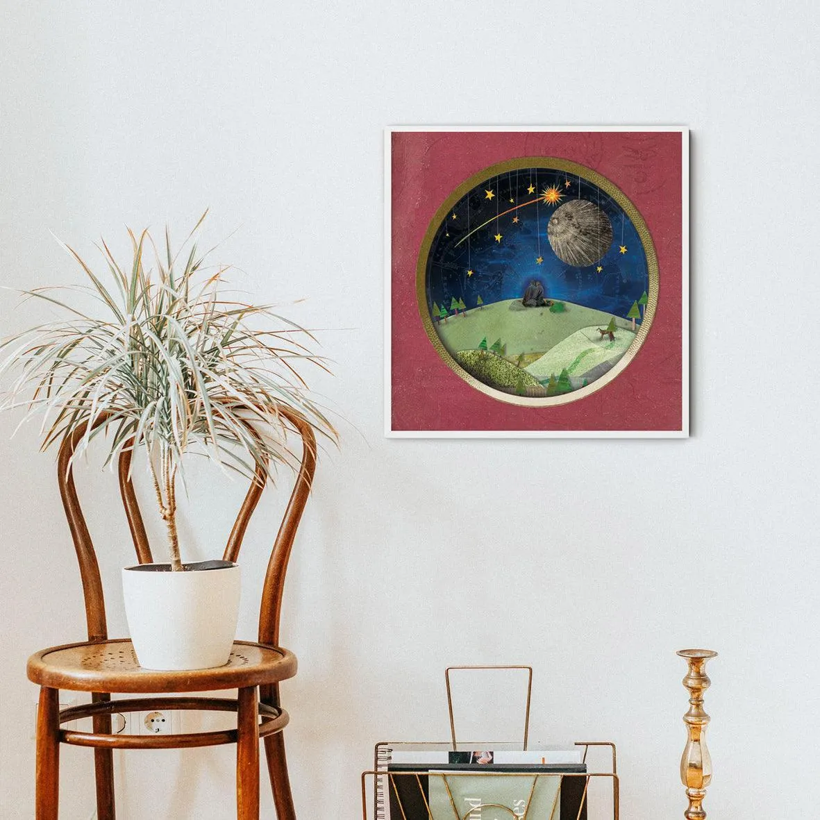 Maddy Sargent Print 'Starry Lovers'