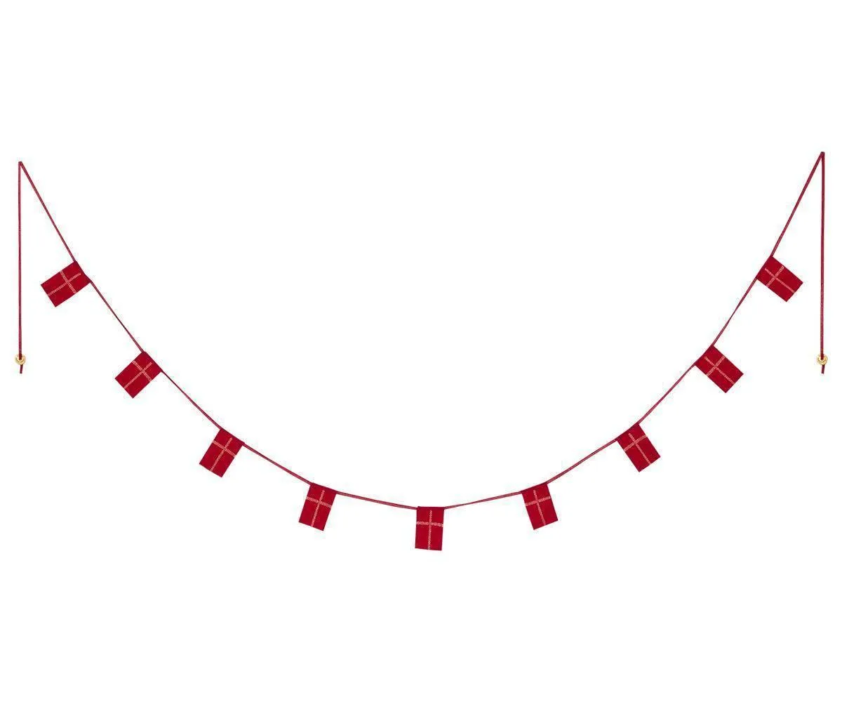 Maileg Danish Dannebrog Flag Garland Bunting