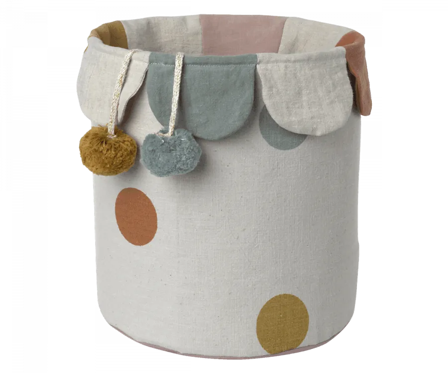 Maileg Storage Basket Rose LAST ONE