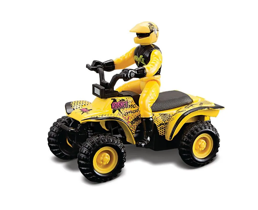 MAISTO FRESH METAL PULLBACK POWERED ATV'S ASSORTED STYLES