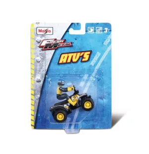 MAISTO FRESH METAL PULLBACK POWERED ATV'S ASSORTED STYLES