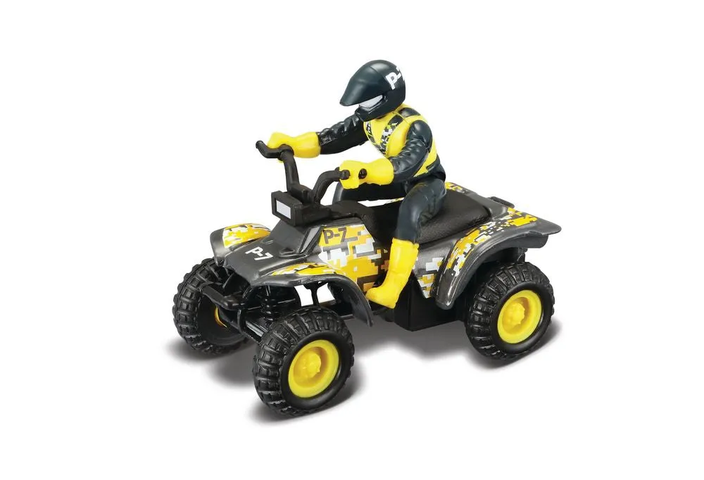 MAISTO FRESH METAL PULLBACK POWERED ATV'S ASSORTED STYLES