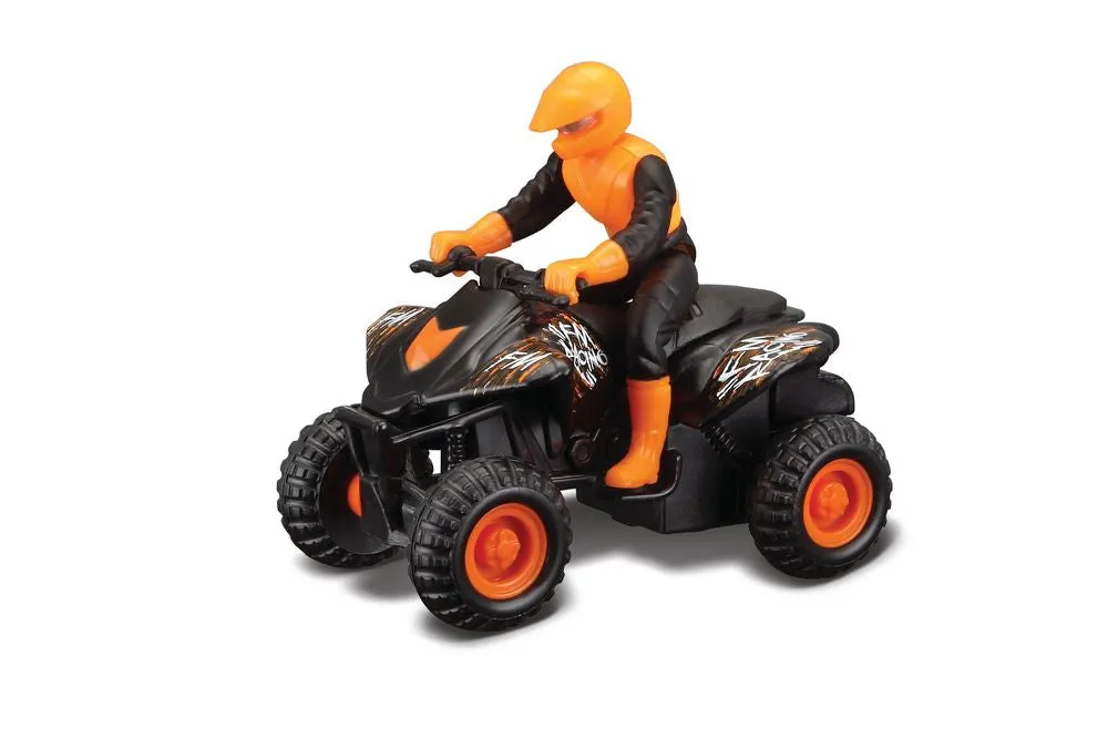 MAISTO FRESH METAL PULLBACK POWERED ATV'S ASSORTED STYLES