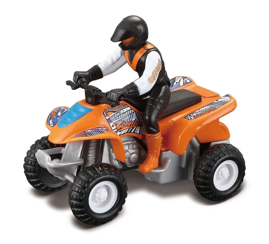 MAISTO FRESH METAL PULLBACK POWERED ATV'S ASSORTED STYLES