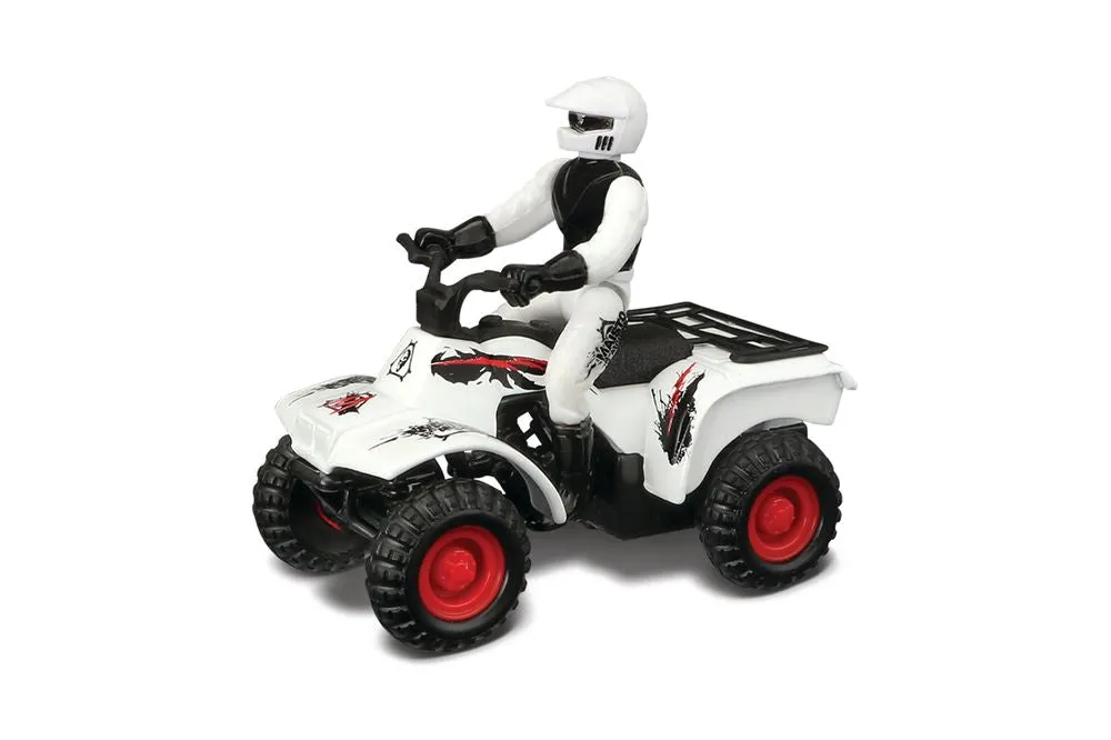MAISTO FRESH METAL PULLBACK POWERED ATV'S ASSORTED STYLES
