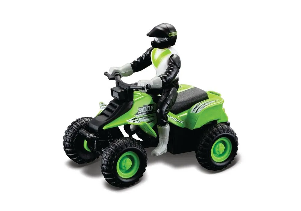 MAISTO FRESH METAL PULLBACK POWERED ATV'S ASSORTED STYLES