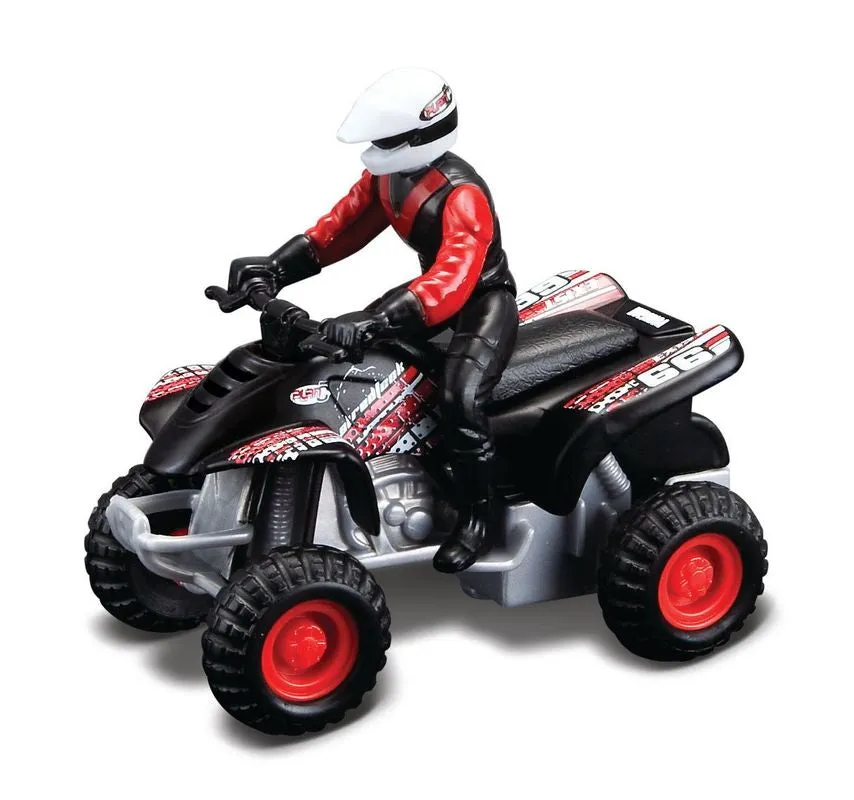 MAISTO FRESH METAL PULLBACK POWERED ATV'S ASSORTED STYLES