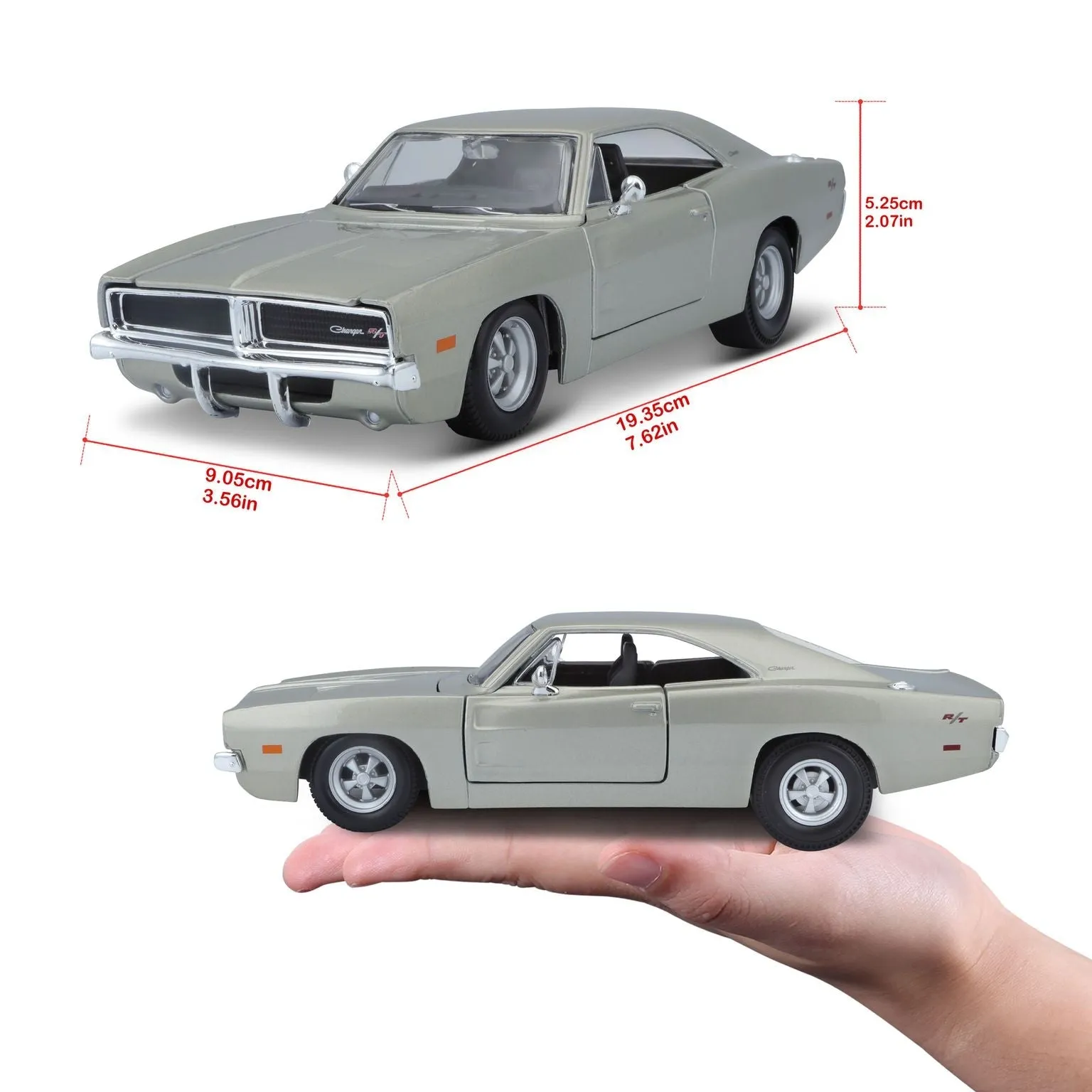 MAISTO SPECIAL EDITION DIE CAST 1:25 1969 DODGE CHARGER R/T