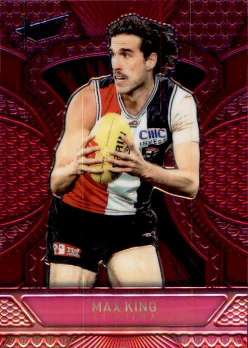 Max King, LDP71, Luminous Dragon Scales Pink, 2025 Select AFL Footy Stars