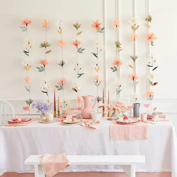 Meri Meri Flower Wall Pastel
