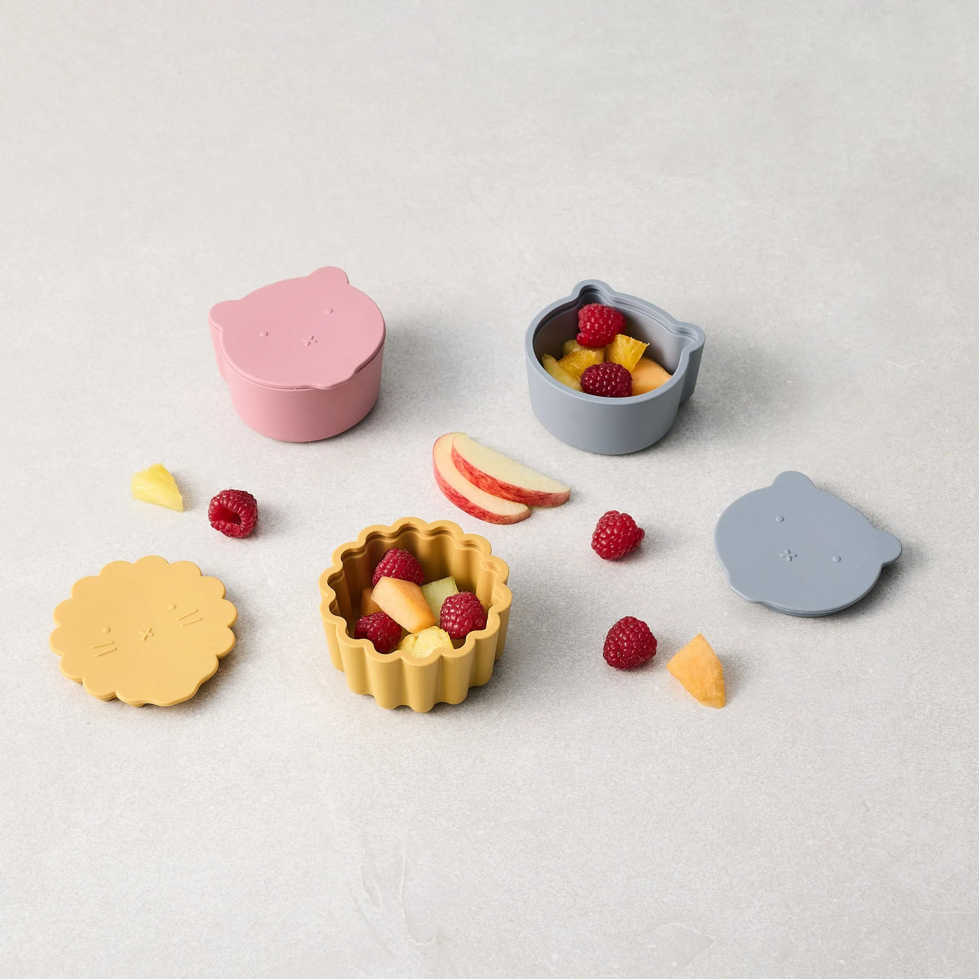 Mini Snack Box | Lion in Sunshine Yellow