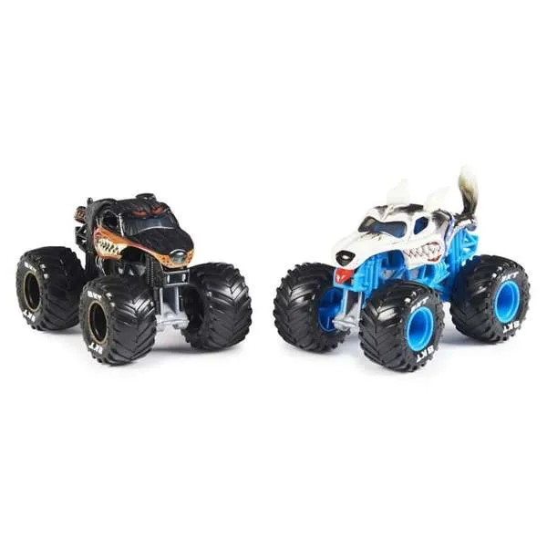 Monster Jam 1:64 2 Pack Series 19 Monster Mutt Husky Vs Monster Mutt Rottweiler