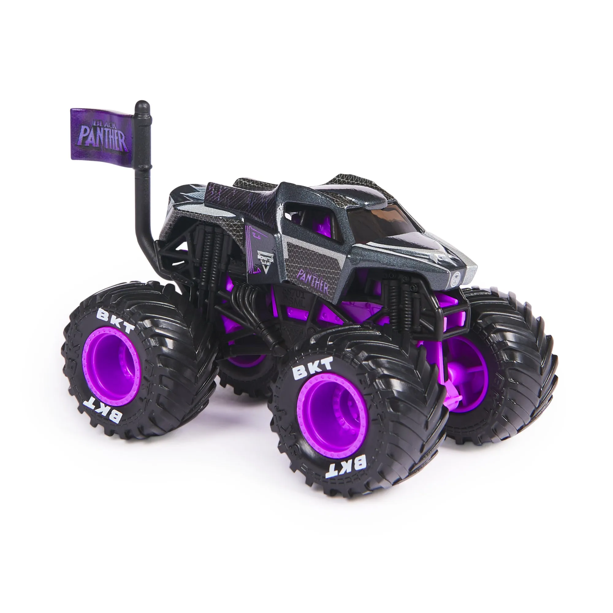 Monster Jam 1:64 Marvel Single Pack Black Panther