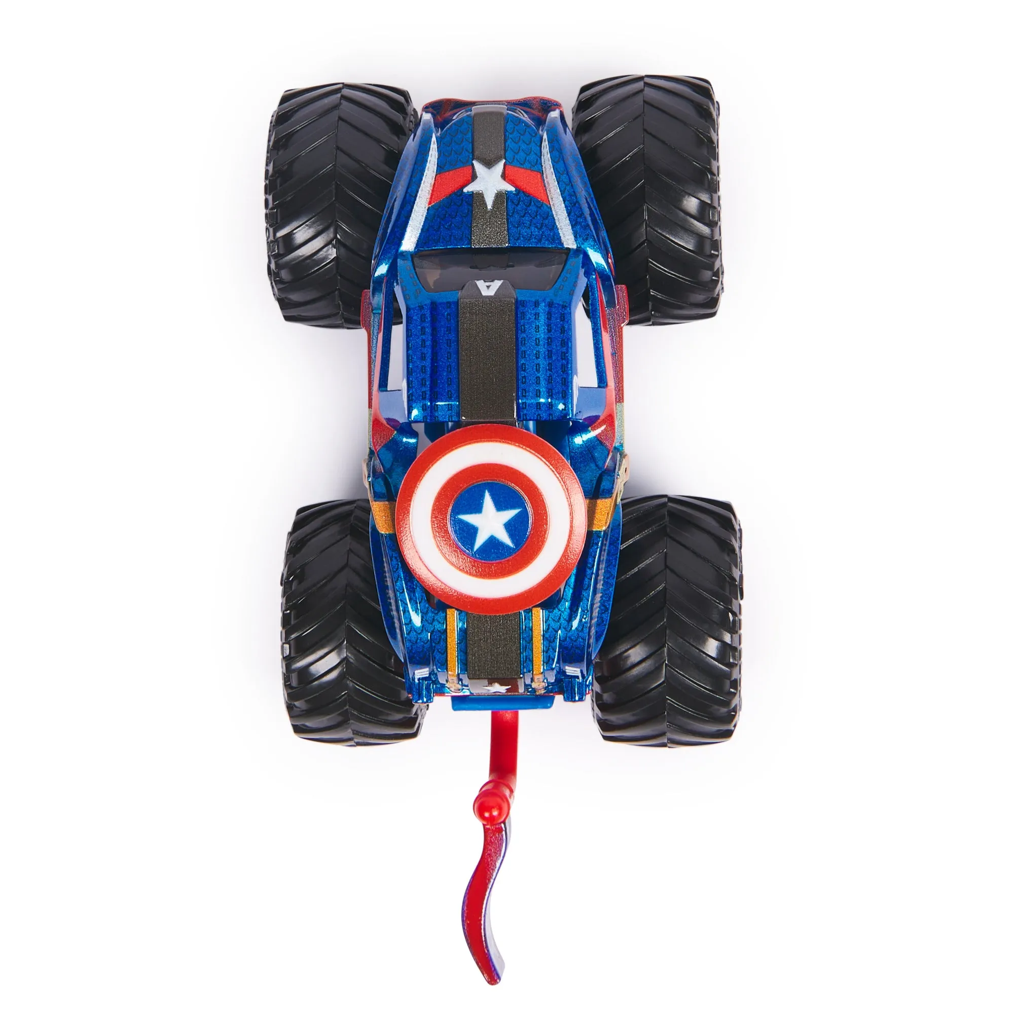 Monster Jam 1:64 Marvel Single Pack Captain America