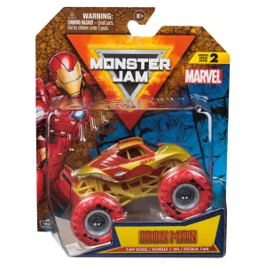 Monster Jam 1:64 Marvel Single Pack Iron Man