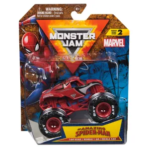Monster Jam 1:64 Marvel Single Pack The Amazing Spiderman