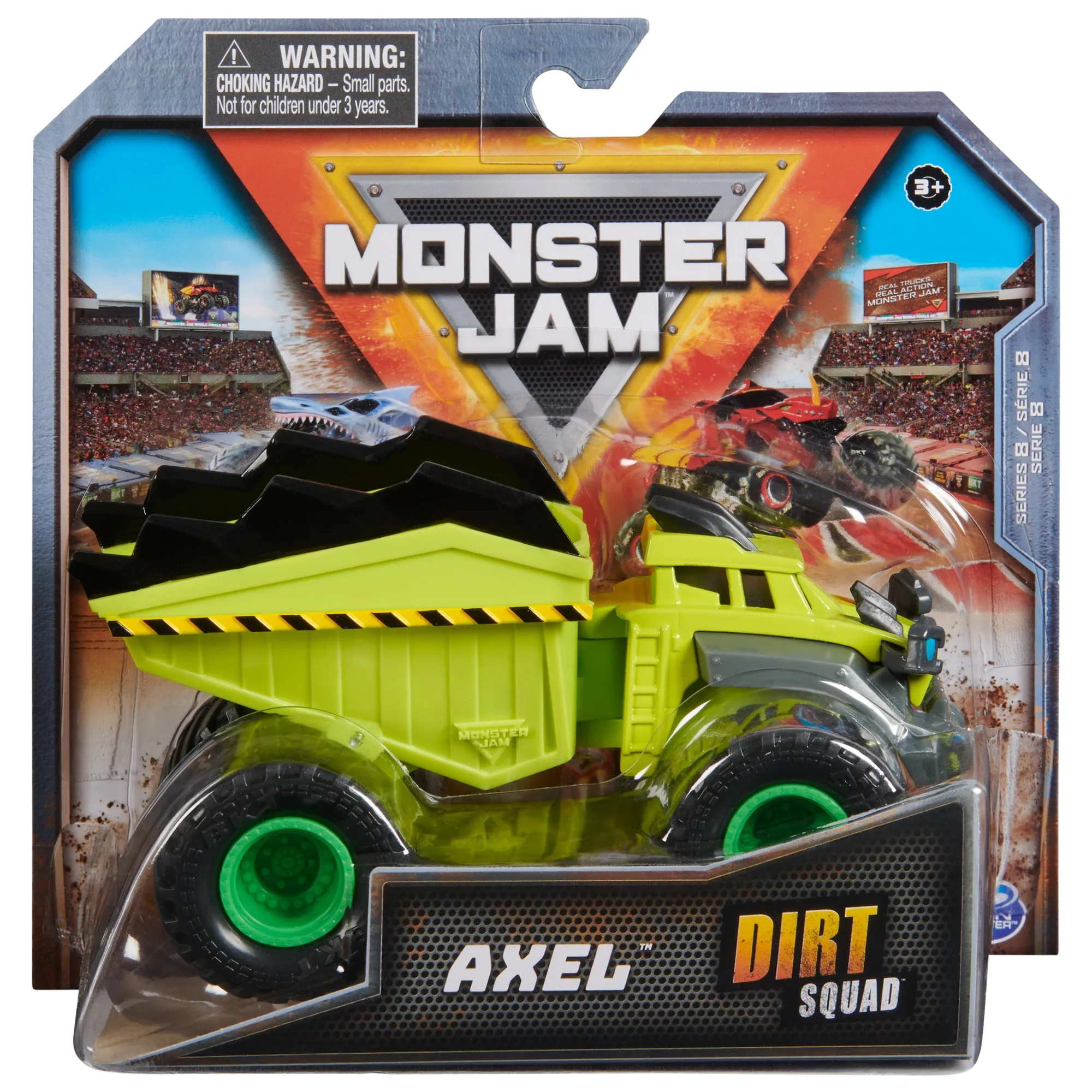 Monster Jam Dirt Squad Vehicle Series 8 Axel