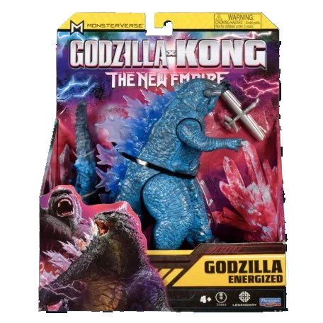 MonsterVerse Godzilla vs. Kong 2: The New Empire - Godzilla Energized 6" Action Figure