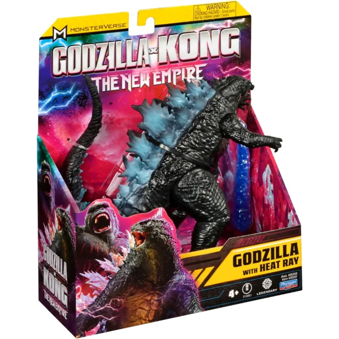 MonsterVerse Godzilla vs. Kong 2: The New Empire - Godzilla with Heat Ray 6" Action Figure
