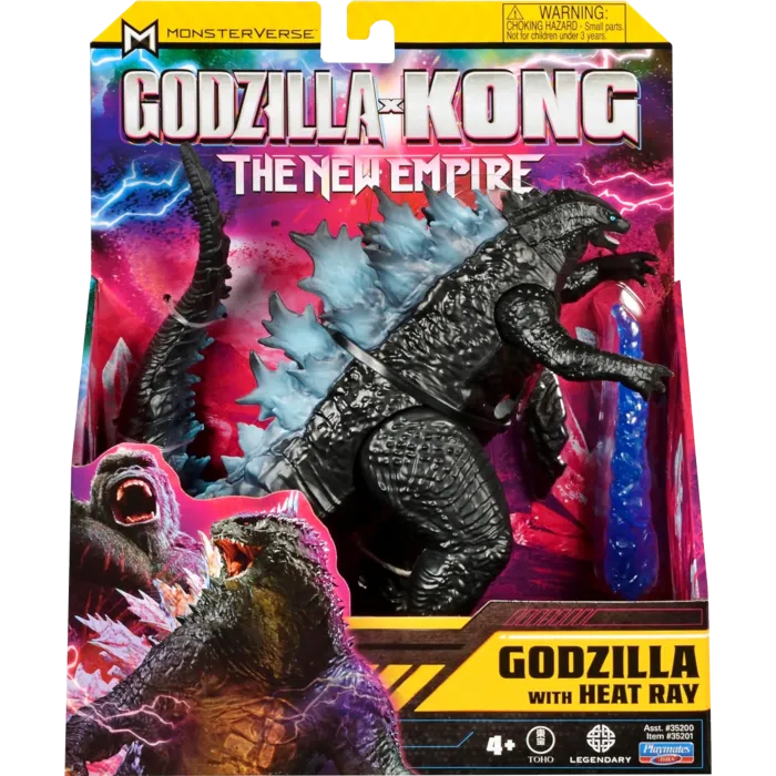 MonsterVerse Godzilla vs. Kong 2: The New Empire - Godzilla with Heat Ray 6" Action Figure