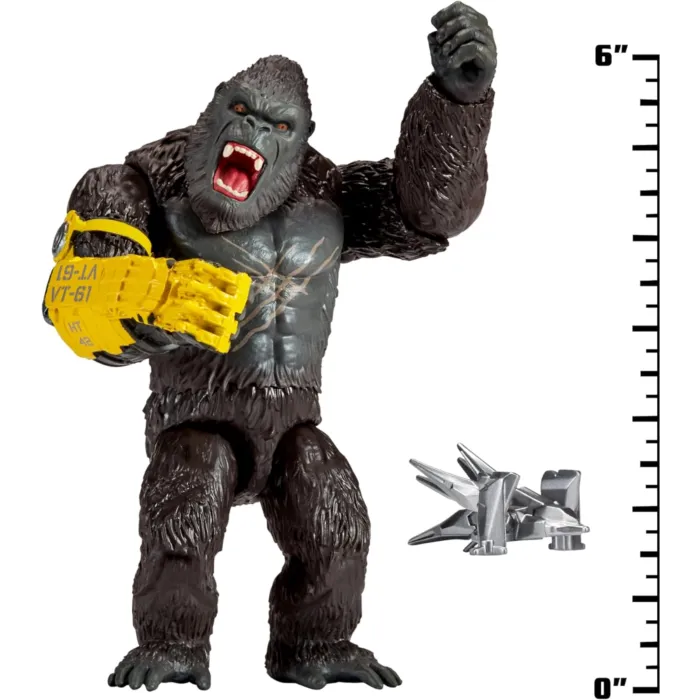 MonsterVerse Godzilla vs. Kong 2: The New Empire - Kong with BEAST Glove 6" Action Figure