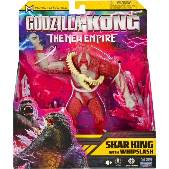 MonsterVerse Godzilla vs. Kong 2: The New Empire - Skar King with Whiplash 6" Action Figure