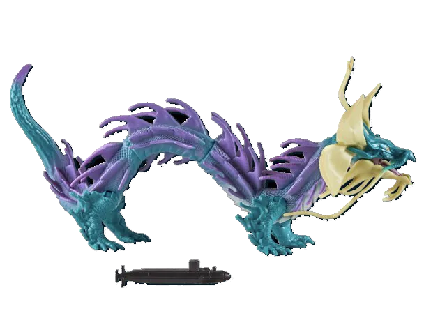 MonsterVerse Godzilla vs. Kong 2: The New Empire - Tiamat with Submarine 6" Action Figure