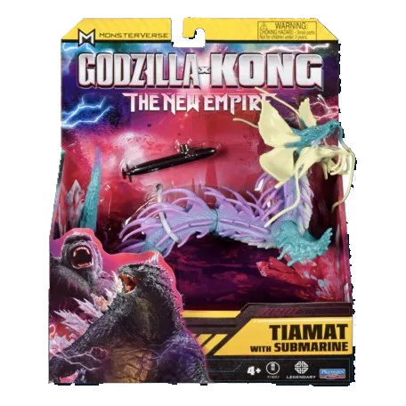MonsterVerse Godzilla vs. Kong 2: The New Empire - Tiamat with Submarine 6" Action Figure