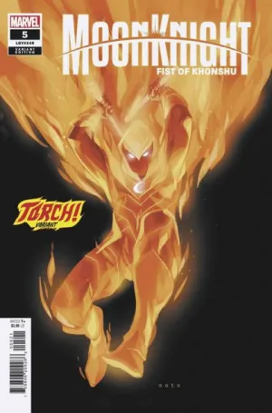 Moon Knight: Fist of Khonshu #5 Torch! Variant Comic